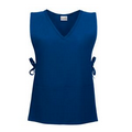 F56 Signature Royal Blue V-Neck Cobbler Apron